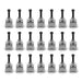 ( 1 Pack / 21 Pcs ) Teeth for Mini Skid Steer Drum Forestry Brush Mulc
