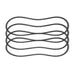 ( 1 Pack / 4 Pcs ) Kevlar V-belts for Honda Wood Chipper B200, (SKU: 110811）