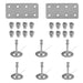 Leveling Foot Set of 6 for Portable Sawmill, SM18 (SKU: 150165）