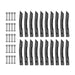 ( 1 Pack / 20 Pcs ) 1" x 5" Spoon Coring Plugs for 3 Point Drum Plug Aerator, DLA50; DLA60 (SKU: 150270; 150271)