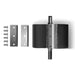 Cutter Barrel and 2 Blades for Wood Chipper GS650 (SKU: 110100; 110101 — angle view