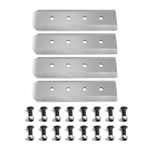 ( 1 Pack / 4 Pcs ) Blade for Wood Chipper WC68H (SKU: 150180） — angle view