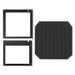 Rubber Mat and Rubber Curtain 3-Piece Set for Wood Chipper GS1500 (SKU