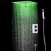 Cascada Showers 20" Ceiling Mounted Thermostatic Shower System LED Rainfall - Product Image 5