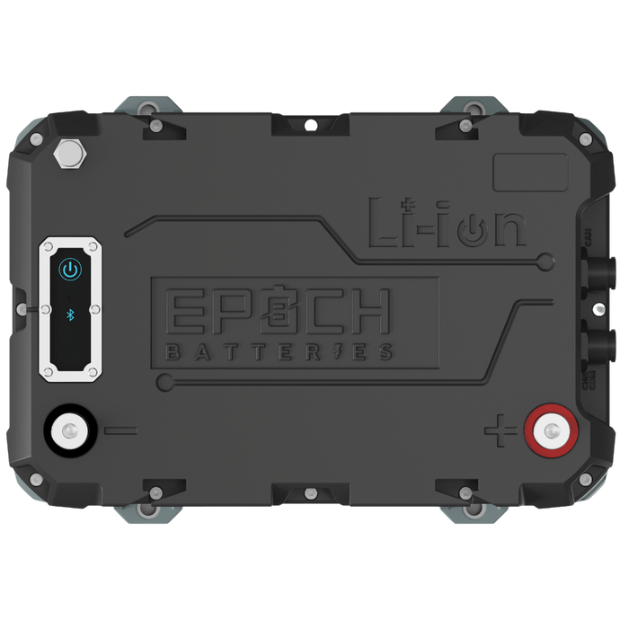 Epoch 24V 100Ah LiFePO4 battery — installation example