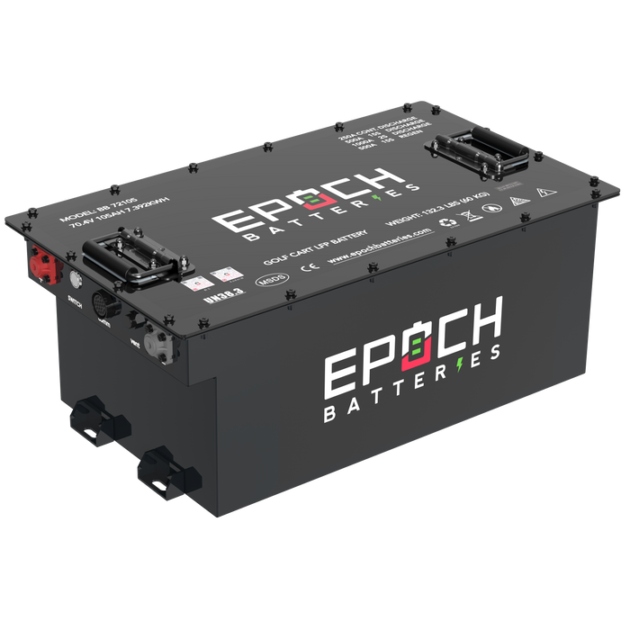 Epoch LiMax Series golf cart kit — top view