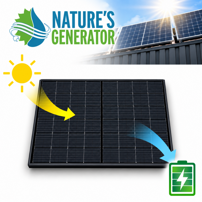 Nature's Generator 440W Solar Panel Effects