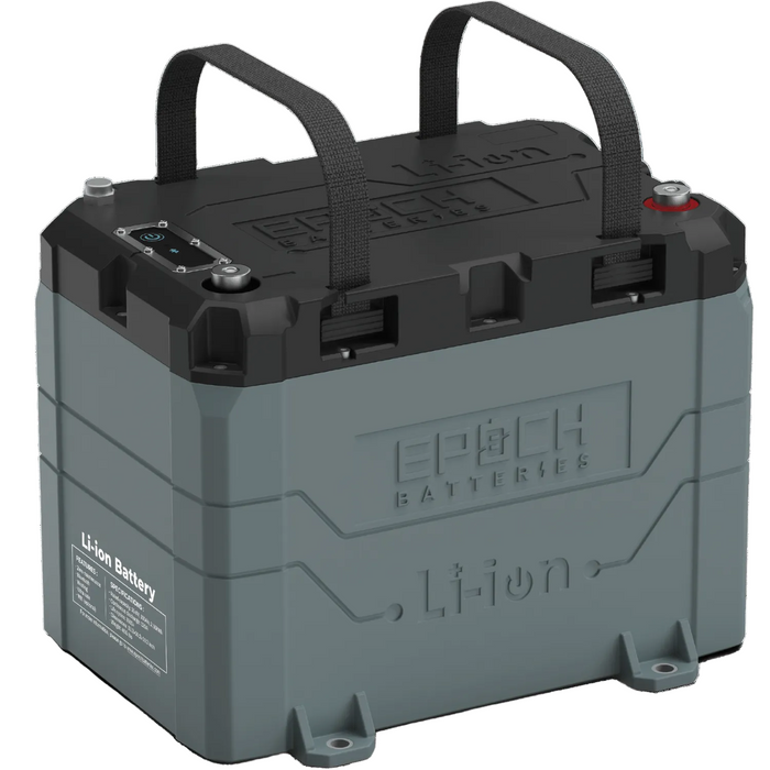 Epoch 24V 60Ah Pro Series LiFePO4 battery — packaging and unboxing