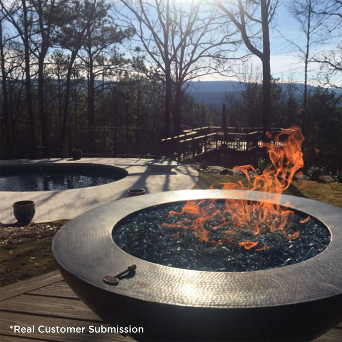45" Copa Moreno Copper Fire Pit Starfire Designs