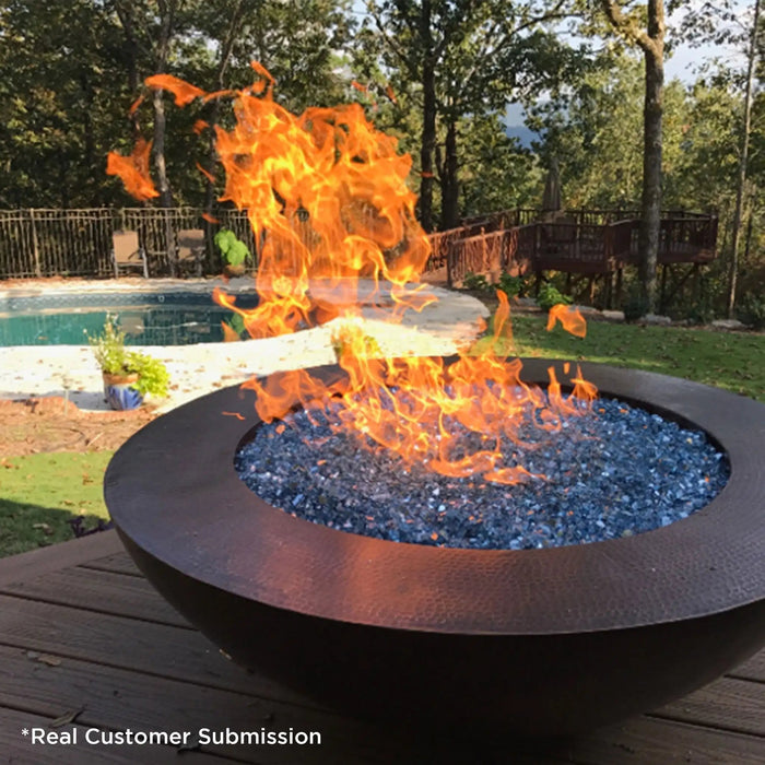 45" Copa Moreno Copper Fire Pit Starfire Designs