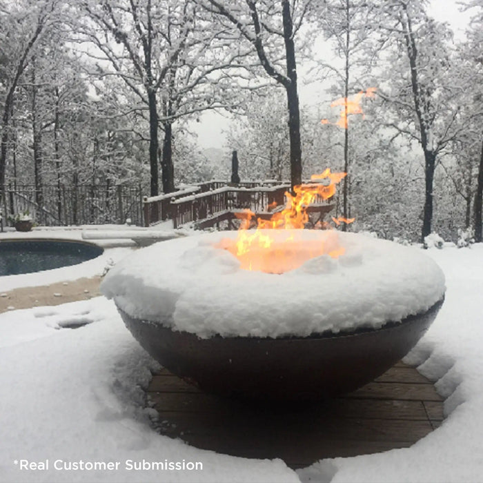 45" Copa Moreno Copper Fire Pit Starfire Designs