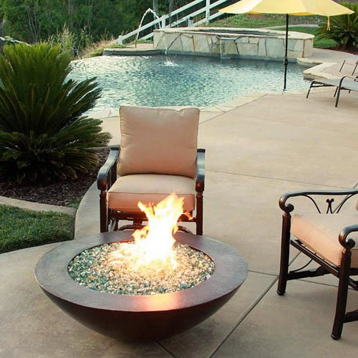 45" Copa Moreno Copper Fire Pit Starfire Designs