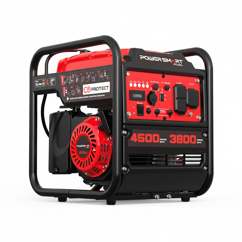 PowerSmart 4500W Open Frame Inverter Generator w/ CO | USI — Urban ...