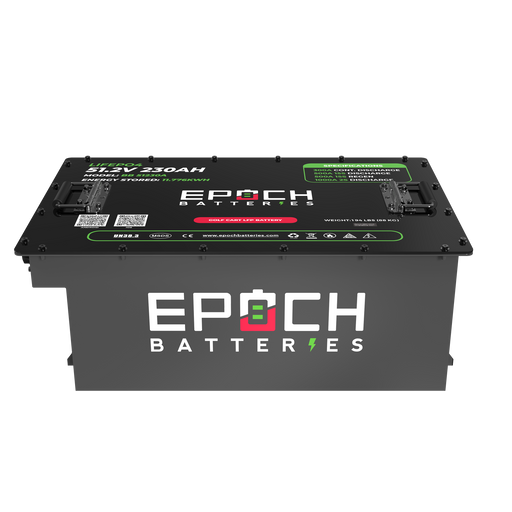 Epoch 48V 230Ah LiMax Series golf cart kit — front view