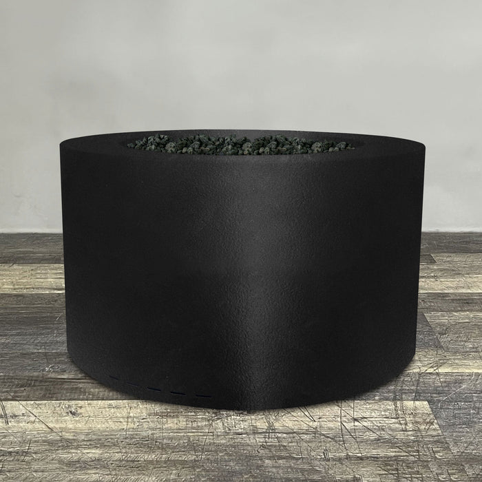 Starfire Designs Gravity 45" Round Powder Coated Steel Gas Fire Pit Starfire Designs