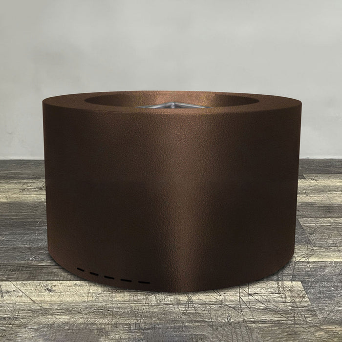 Starfire Designs Gravity 45" Round Powder Coated Steel Gas Fire Pit Starfire Designs