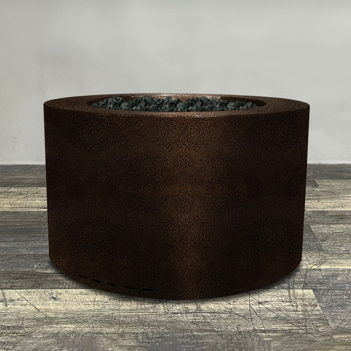 Starfire Designs Gravity 45" Round Powder Coated Steel Gas Fire Pit Starfire Designs