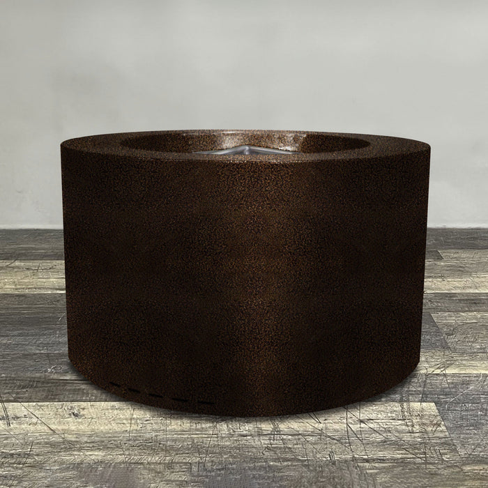 Starfire Designs Gravity 45" Round Powder Coated Steel Gas Fire Pit Starfire Designs