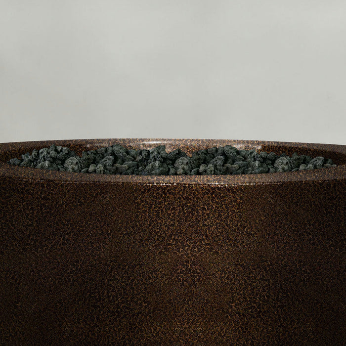Starfire Designs Gravity 45" Round Powder Coated Steel Gas Fire Pit Starfire Designs