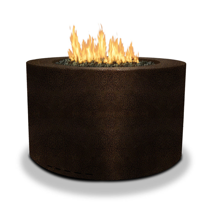 Starfire Designs Gravity 45" Round Powder Coated Steel Gas Fire Pit Starfire Designs