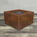 Starfire Designs Metal Gravity 45" Square Corten Steel Gas Fire Pit Starfire Designs