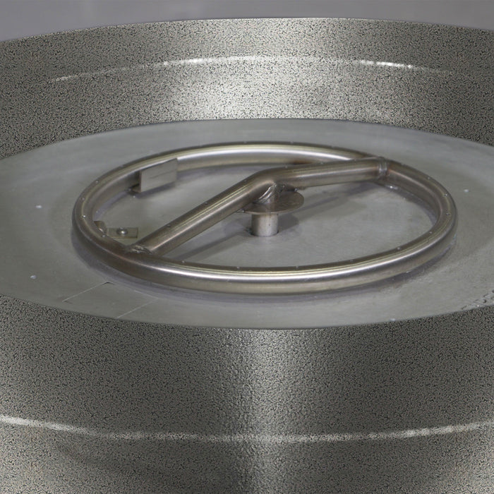 Starfire Designs Gravity 45" Round Powder Coated Steel Gas Fire Pit Starfire Designs