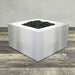 Starfire Designs Metal Gravity 45" Square Stainless Steel Gas Fire Pit Starfire Designs