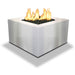 Starfire Designs Metal Gravity 45" Square Stainless Steel Gas Fire Pit Starfire Designs