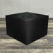 Starfire Designs Gravity Square Powder Coated Steel Gas Fire Pit with Propane Tank Access Door Starfire Designs