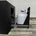 Starfire Designs Gravity Square Powder Coated Steel Gas Fire Pit with Propane Tank Access Door Starfire Designs