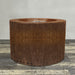 Starfire Designs Metal Gravity 45" Round Corten Steel Gas Fire Pit with Propane Tank Access Door Starfire Designs
