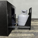 Starfire Designs Gravity Square Powder Coated Steel Gas Fire Pit with Propane Tank Access Door Starfire Designs