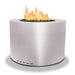 Starfire Designs Gravity Round Powder Coated Steel Gas Fire Pit with Propane Tank Access Door Starfire Designs