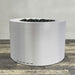 Starfire Designs Metal Gravity 45" Round Stainless Steel Gas Fire Pit with Propane Tank Access Door Starfire Designs