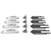 ( 1 Pack / 4 Set ) Clamping Jaw & Sliding Cover Set (for SKU: 200002 2 — lifestyle view