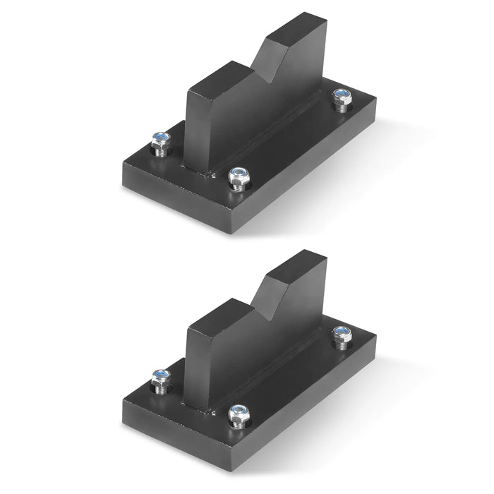 ( 1 Pack / 2 Pcs ) Press Plates for 20T Shop Press (for SKU: 200060) — dimensions diagram