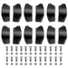 ( 1 Pack / 12 Pcs ) Blades for MRT Rotary Tiller  (for SKU: 201110; 20 — angle view