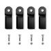 ( 1 Pack / 4 Pcs ) Blades for FMS Orchard Finsh Mower (for SKU: 201123 — angle view