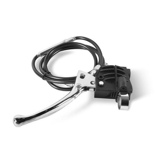 2 Pcs Steering Handles & 2 Pcs Steering Cables for Walk Behind Flail M — angle view