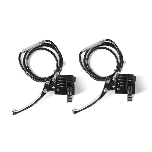 2 Pcs Steering Handles & 2 Pcs Steering Cables for Walk Behind Flail M