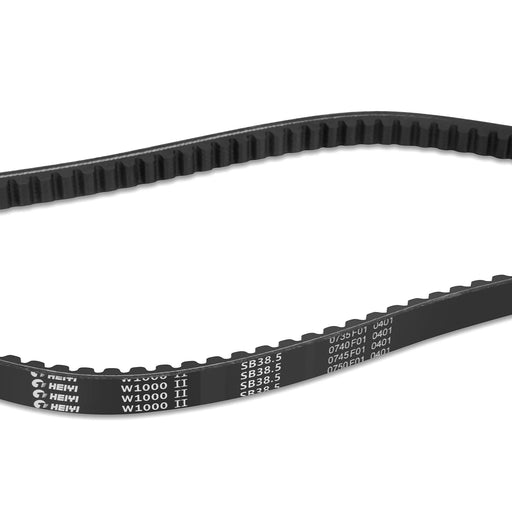 Replacement Belts for Walk Behind Flail Mower SFM27T (for SKU: 201029) — angle view