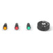 ( 1 Pack / 1 Set ) Indicator Lights & Thermostat Knob (for SKU: 204002 — angle view