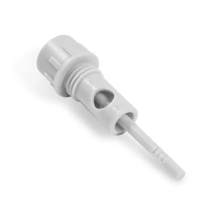 ( 1 Pack / 1 Pcs ) Water Pump Grey Vented Plug (for SKU: 204002, 20400 — angle view