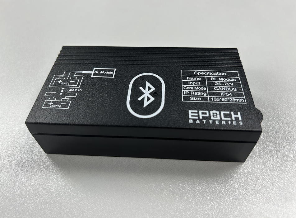 Epoch Batteries Bluetooth Module for GC2 Motive Batteries — side profile