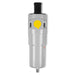 99 CFM Compressed Air Oil-Water Separator Precision Filter,1μm,Oil Content 1ppm, With Auto Drain, Pressure Gauge