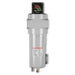 99 CFM Compressed Air Oil-Water Separator Precision Filter,1μm,Oil Content 1ppm, With Auto Drain, Pressure Gauge