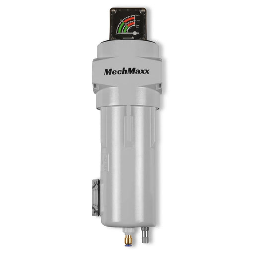 99 CFM Compressed Air Oil-Water Separator Precision Filter,0.01μm,Oil Content 0.001ppm, With Auto Drain, Pressure Gauge