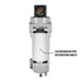 127 CFM Compressed Air Oil-Water Separator Precision Filter,0.01μm,Oil Content 0.001ppm, With Auto Drain, Pressure Gauge