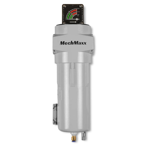 127 CFM Compressed Air Oil-Water Separator Precision Filter,0.01μm,Oil Content 0.001ppm, With Auto Drain, Pressure Gauge