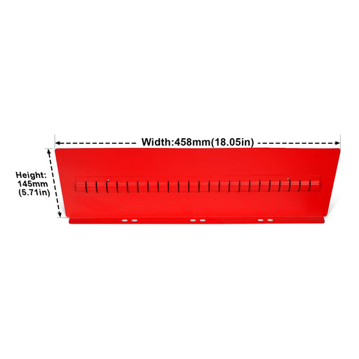(1 Pack/6 Pcs Depth18.05"Height5.71")Extra Drawer Long Dividers For Mo